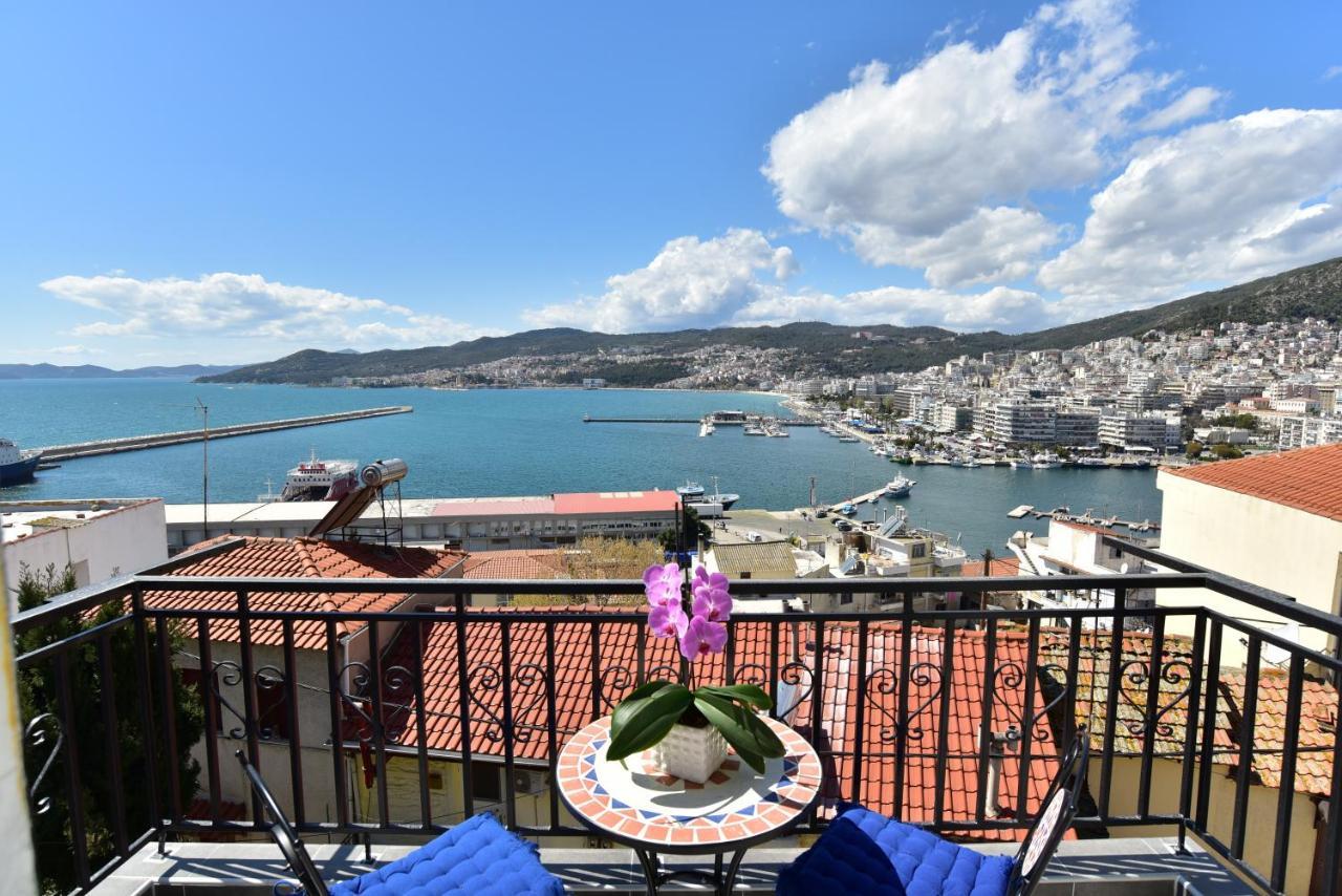 Golden Sea View - Old Town Apartment Kavala Exterior foto