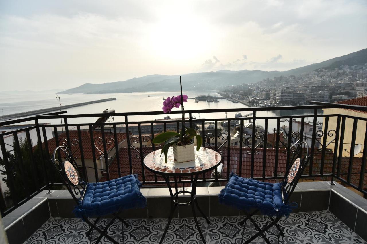 Golden Sea View - Old Town Apartment Kavala Exterior foto